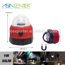 BT-4922 mit Haken Magnetic 1W LED Kleine Camping Taschenlampe